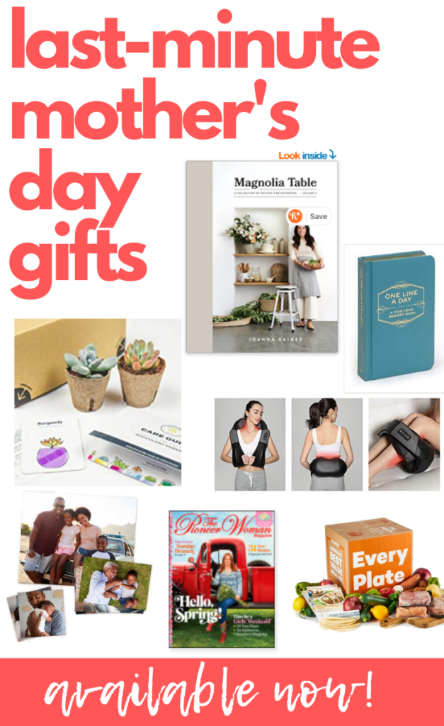 Last minute Mothers Day gift ideas. Don't know what to get mom for Mothers Day? Need a mothers day gift idea for quarantine? Check out this list of last minute gift ideas for working moms and gifts for busy moms! #mothersday #quarantine 