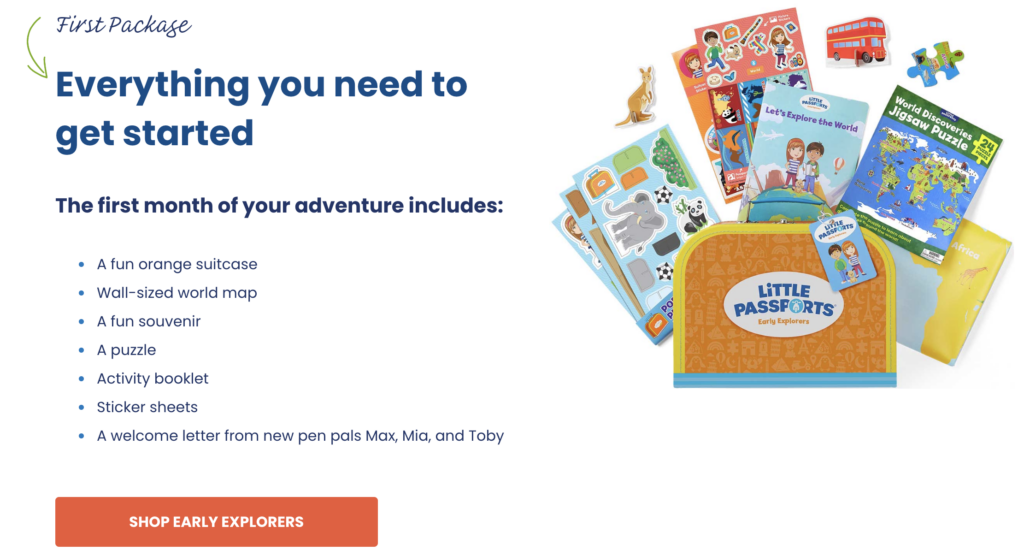 The Little Passport Monthly Subscription is a genius activity kit for kids that teaches kids and gives them new adventures at home. If you are a busy mom that needs new ideas to entertain your kids, then definitely try out Little Passports! You will love the variety of topics, easy mess-free activities, focus on geography, and buildable learning options!
