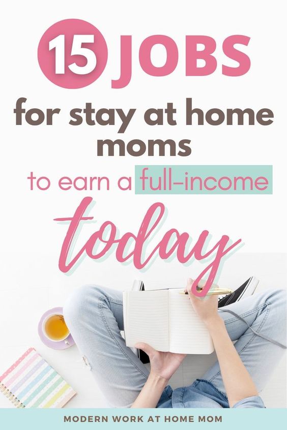 37 Online Jobs for Stay at Home Moms PAYING WELL In 2023! - OUT