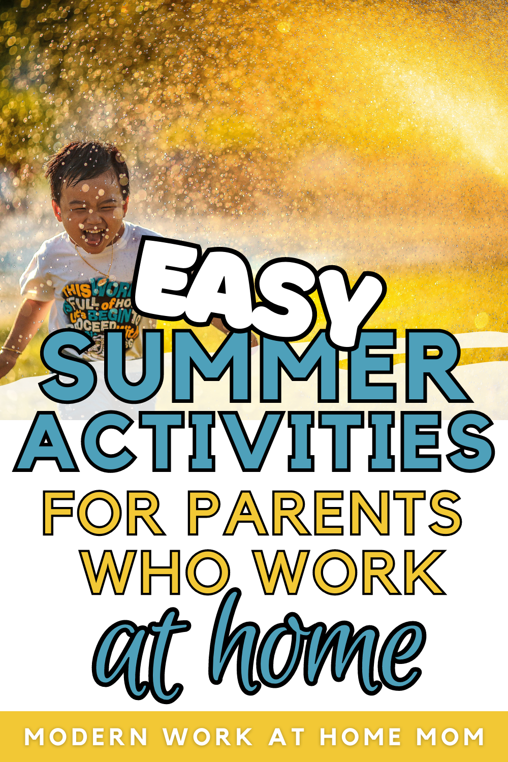 How do I keep my kids busy this summer when working from home