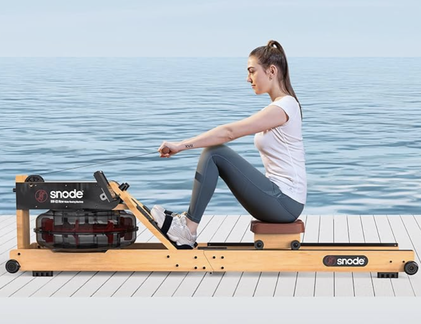SNODE Wood Water Rowing Machine